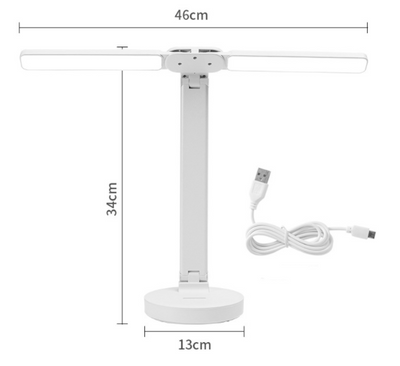 Lámpara LED Recargable de Escritorio con Protección Visual para Estudiantes - Image 13