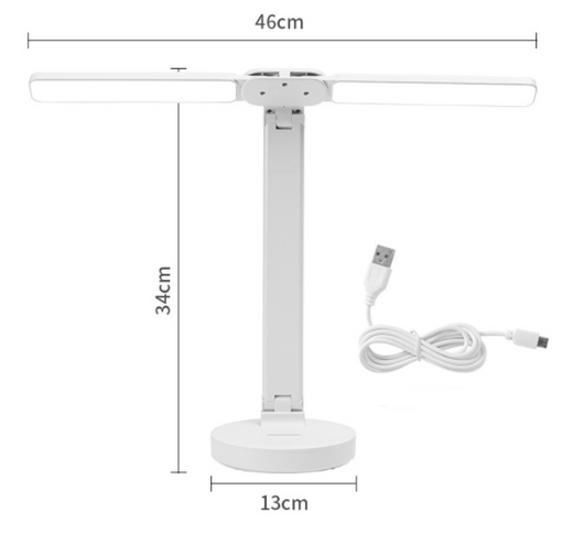 Lámpara LED Recargable de Escritorio con Protección Visual para Estudiantes - Image 13