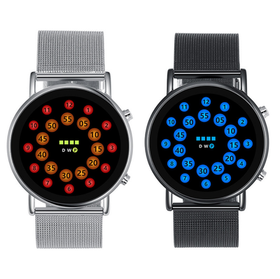 Reloj LED con Pulsera de Malla Ligera y Diseño Moderno - Image 8