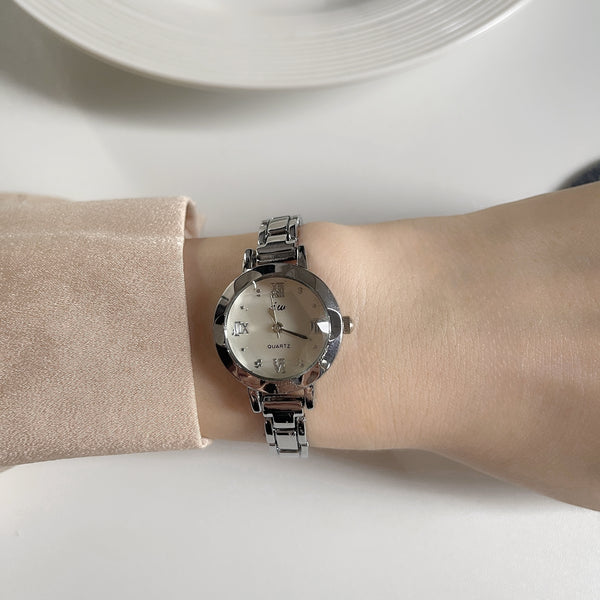 Reloj de Lujo Ligero para Mujer con Estilo Francés Sofisticado