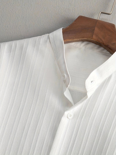 Traje de Playa Multicolor para Hombre - Camisa Casual de Manga Corta - Image 36