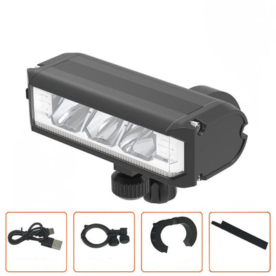 Luz Nocturna Recargable USB para Bicicleta - Image 16