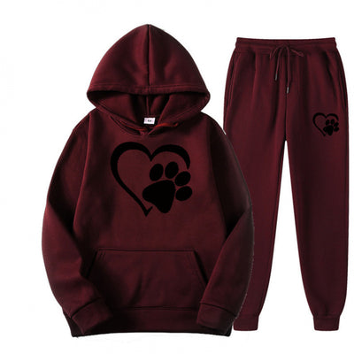 Conjuntos de Sudaderas Estampadas para Hombre y Mujer - Otoño e Invierno - Image 8