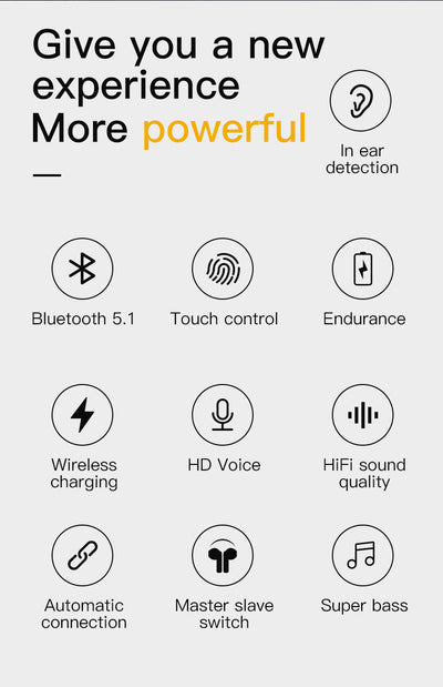 Auriculares Bluetooth Inalámbricos con Pantalla LCD Digital HD - Image 12