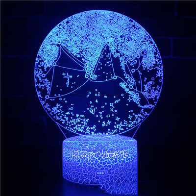 Lámpara LED 3D Creativa para Mesita de Noche - Image 3