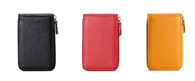 Billetera Monedero de Cuero Nylon Versión Coreana - Image 13