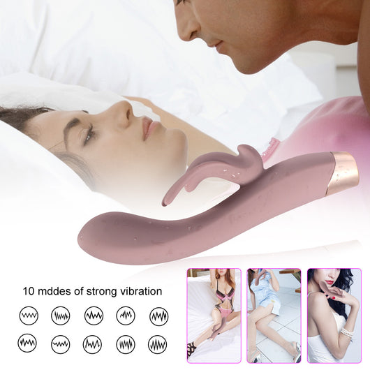 Vibrador de Punto G Recargable con Doble Estimulación y Frecuencia Ajustable - Image 9