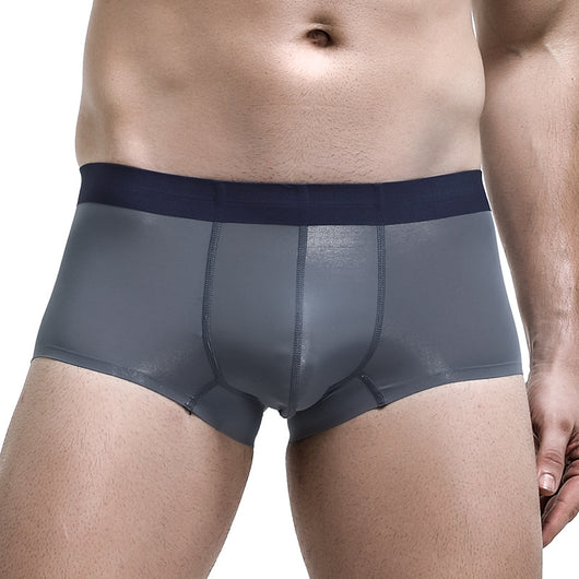 Bóxer Invisible de Seda Helada sin Costuras para Verano - Image 21