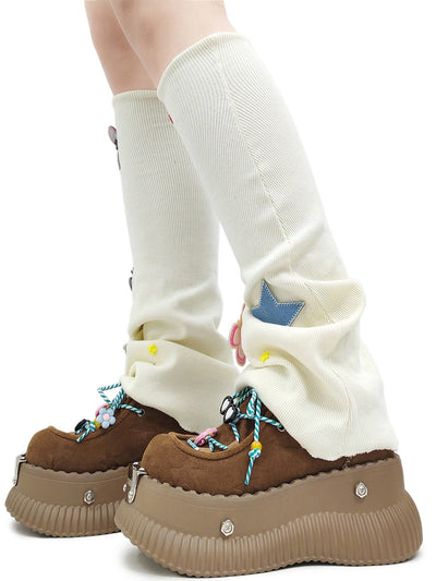 Zapatos Plataforma Dopamine Verano de Cuero con Cordones - Image 7