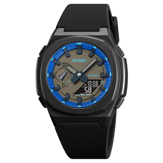 Reloj Deportivo Digital Hombre Cronógrafo Multifunción Resistente al Agua - Image 13