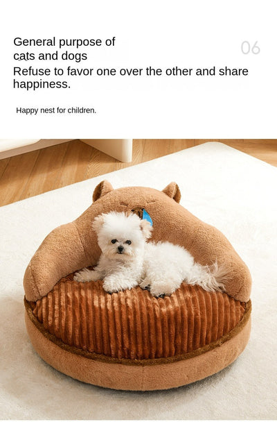 Cama Princesa para Gatos - Sofá Desmontable y Lavable para Múltiples Mascotas - Image 14
