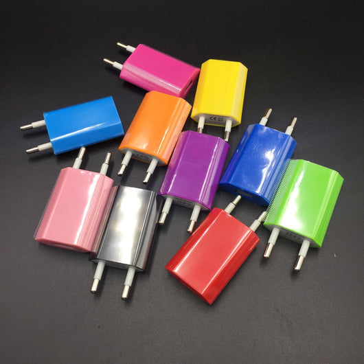 Cargador USB de Pared Estándar Europeo - Puerto Único Compacto