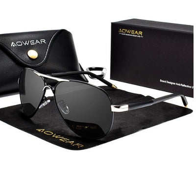 Gafas de Sol Piloto para Hombre - Marco Grande Viaje - Image 7
