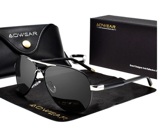 Gafas de Sol Piloto para Hombre - Marco Grande Viaje - Image 7