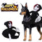 Disfraz Divertido para Mascotas Halloween - Chaleco Araña y Calabaza