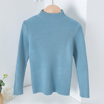 Suéter Infantil Cuello Alto Tejido Acogedor - Image 16