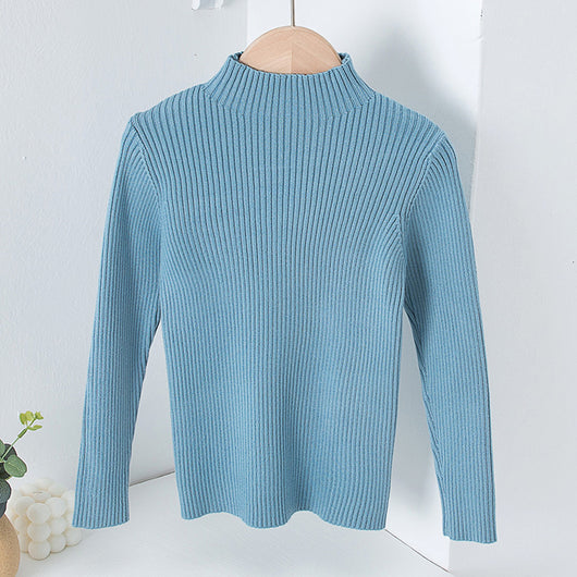 Suéter Infantil Cuello Alto Tejido Acogedor - Image 16