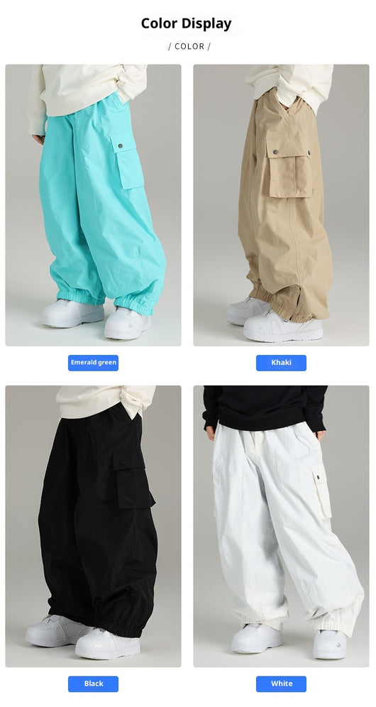 Pantalones de Esquí Cintura Suelta para Invierno - Image 32