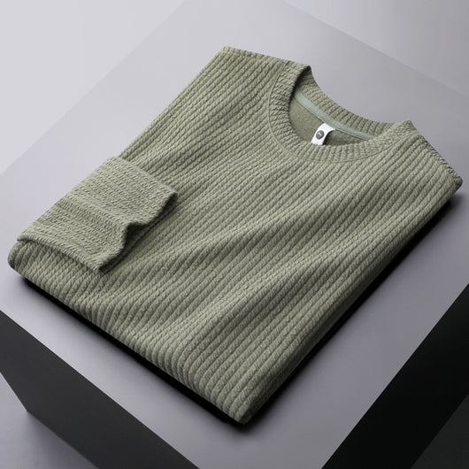Suéter Grueso Básico para Hombre - Cuello Redondo Clásico - Image 13