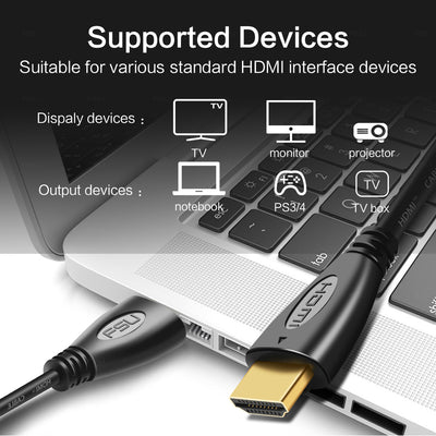 Cable HDMI Dual Color para TV y Computadora