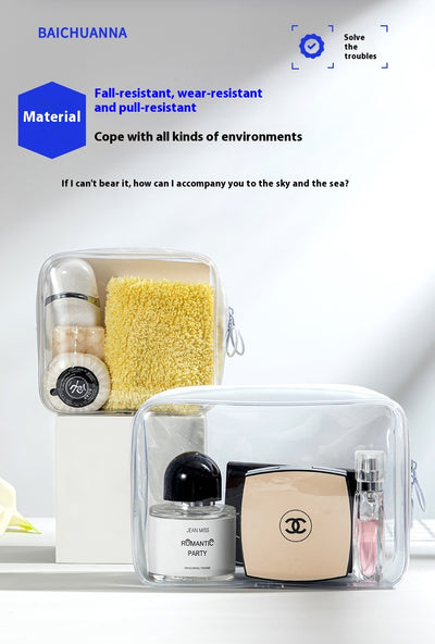Bolsa de Viaje Impermeable Transparente de Gran Capacidad Multiusos - Image 9