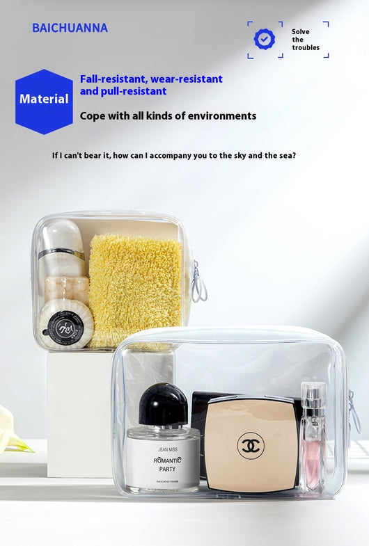 Bolsa de Viaje Impermeable Transparente de Gran Capacidad Multiusos - Image 9