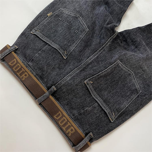 Jeans para Hombre con Estampado de Letras - Image 4