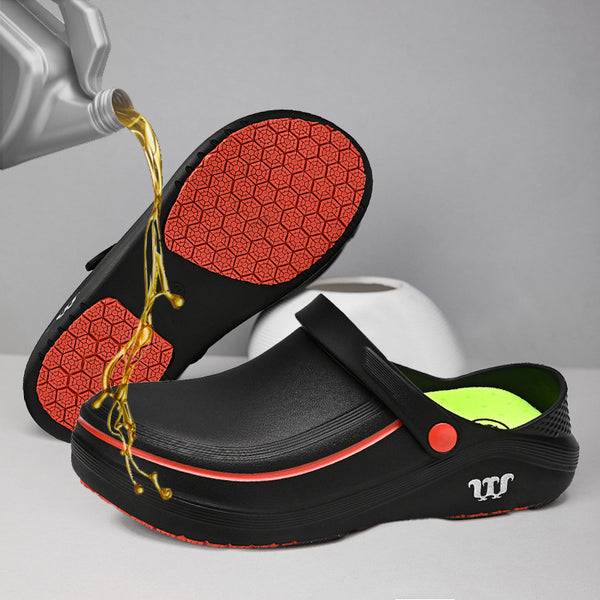 Zapatos de Trabajo Antideslizantes, Impermeables y Resistentes al Aceite