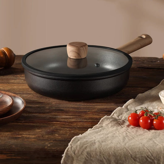 Sartén Antiadherente Titanio Wok Ligero Inducción - Cocina Profesional en Casa