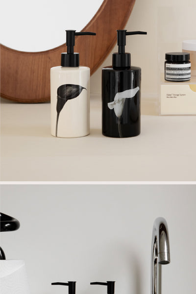 Dispensador de Gel y Champú Cerámico de Gran Capacidad con Dosificador - Image 12