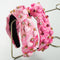 Diadema de Día de San Valentín con Gemas Incrustadas - Accesorio Hecho a Mano