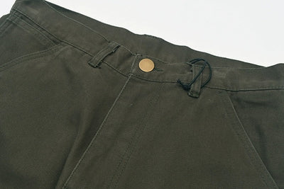 Shorts de Trabajo Vintage Lavado Multibolsillos - Image 9