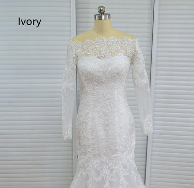 Vestido de Novia Asimétrico con Cola Elegante - Image 7