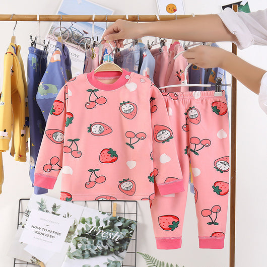 Pantalones Térmicos Infantiles de Terciopelo - Ropa de Abrigo para Niños y Niñas Otoño Invierno - Image 11