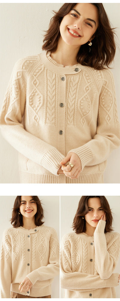 Cardigan de Cachemira Gruesa para Mujer - Image 19