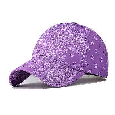 Gorra de Béisbol con Estampado de Flores de Anacardo y Aguacate - Image 7