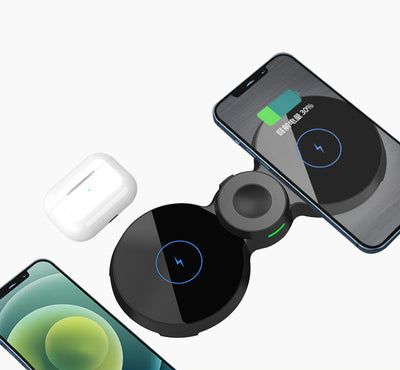 Cargador Inalámbrico Magnético Compatible con Apple Watch y AirPods - Image 9
