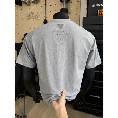 Playera Deportiva Manga Corta Perforada Secado Rápido para Hombre - Image 5