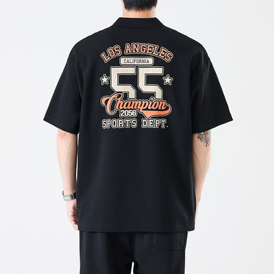 Camiseta Holgada Estampada para Hombre - Versátil y Cómoda - Image 3