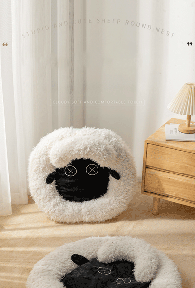 Cama Redonda Térmica para Gatos - Lana Cálida Invierno - Image 10