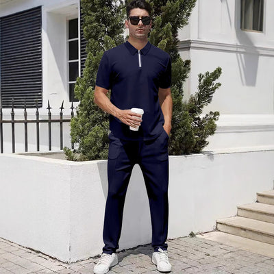 Conjunto Ligero de Verano: Pantalón con Cierre y Blusa de Manga Corta - Image 3