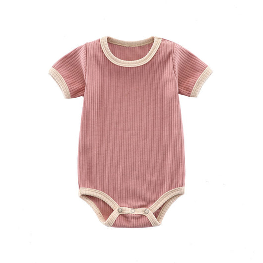 Mono Bebé Verano Ajustado con Costillas - Pijama Cómodo de Una Pieza - Image 18
