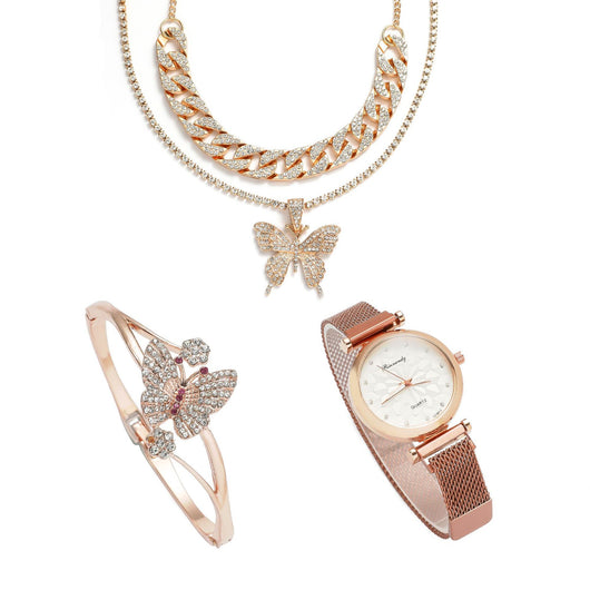Juego de 5 Relojes de Cuarzo para Mujer en Caja de Regalo - Image 10