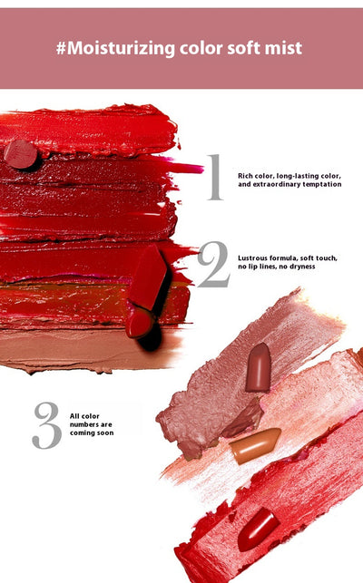 Labial Mate Larga Duración Miel y Encaje - Acabado Sedoso - Image 11