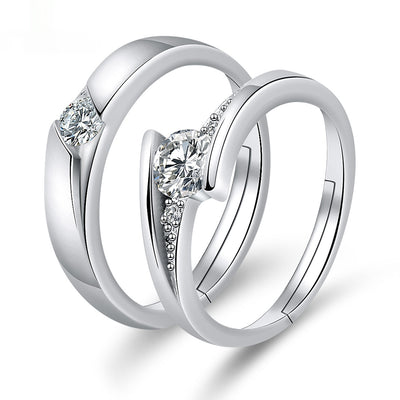 Anillos de Compromiso Moissanita para Parejas - Image 13