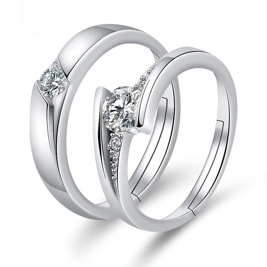 Anillos de Compromiso Moissanita para Parejas - Image 13