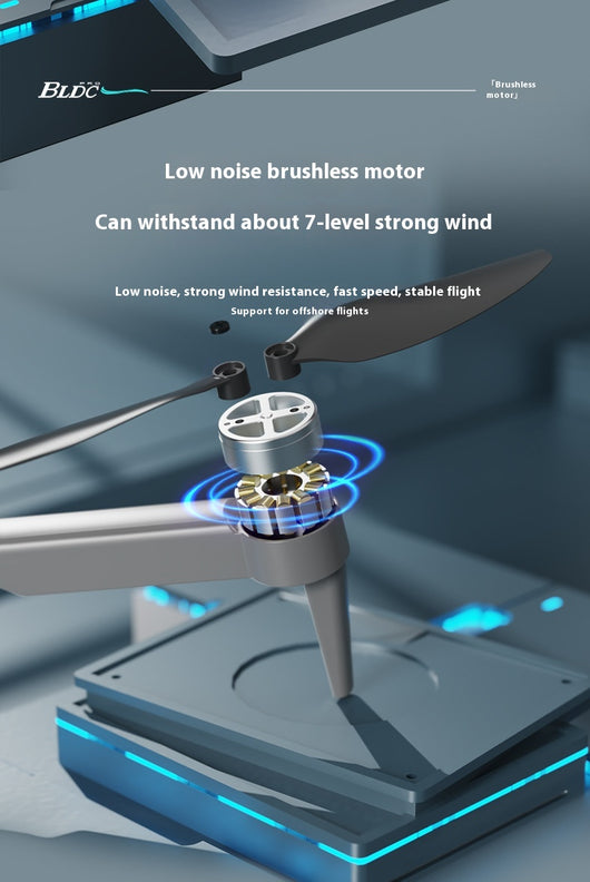 Dron Inteligente Cuadrirrotor con Tres Cámaras y Motor sin Escobillas - Image 16