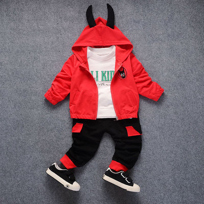 Traje Tres Piezas para Niños - Conjunto Otoñal Elegante - Image 11