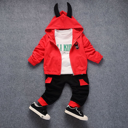Traje Tres Piezas para Niños - Conjunto Otoñal Elegante - Image 11
