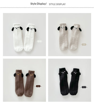 Calcetines Invierno Niños y Niñas Forro Polar Australiano Gruesos - Image 17